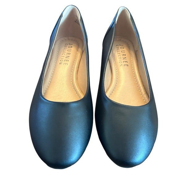 Journee Collection Kavn Classic Modern Academia Ballet Flat Black NEW 6 - Picture 3 of 11